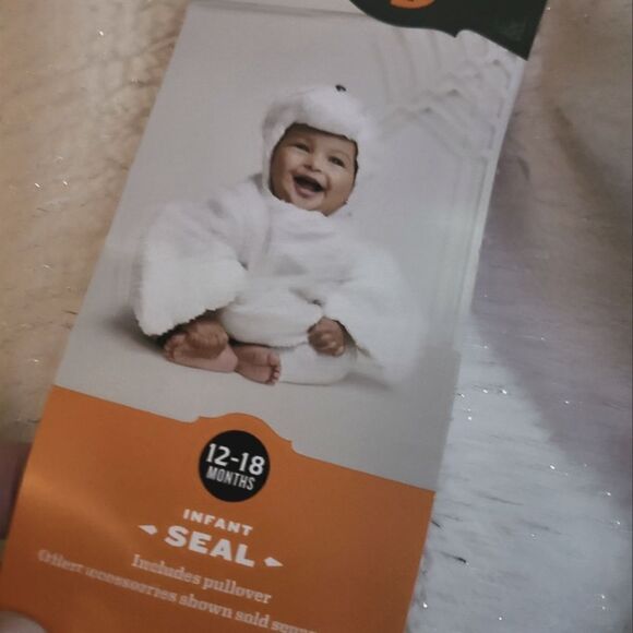 NWT Hide & Eek Infant Seal Sea Life Halloween Costume Adorable - Picture 4 of 4